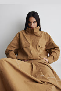 Ricochet Carter Skirt Tan