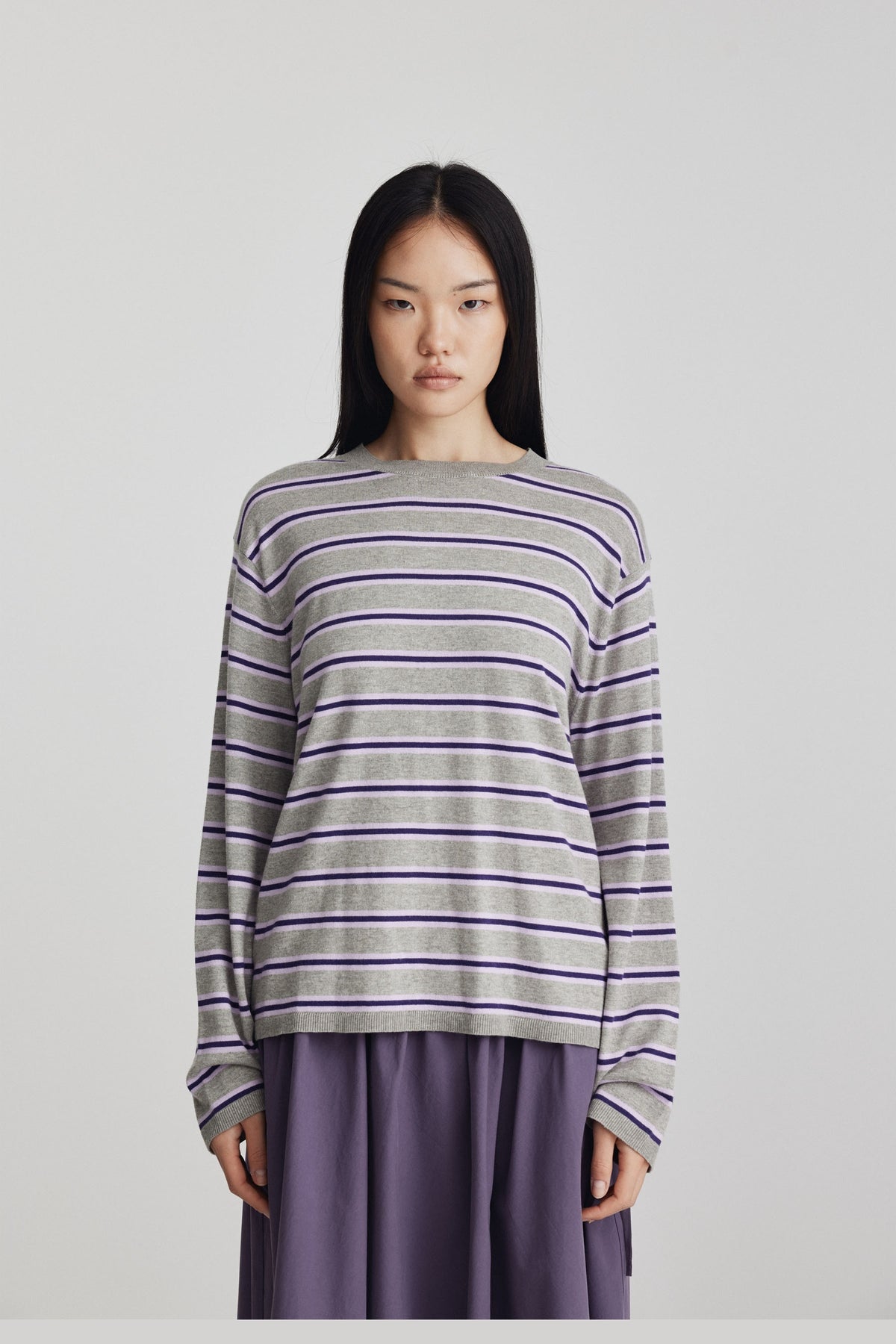Ricochet Flip Long Sleeve Knit Top