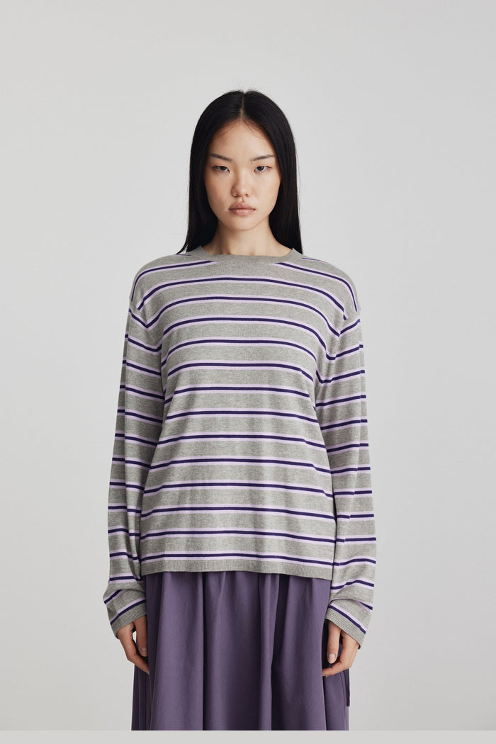 Ricochet Flip Long Sleeve Knit Top