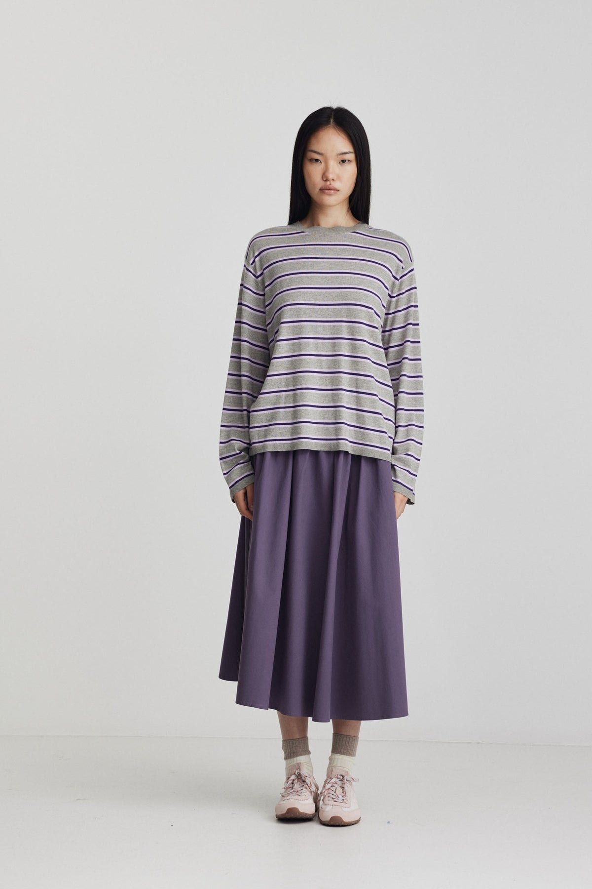 Ricochet Flip Long Sleeve Knit Top
