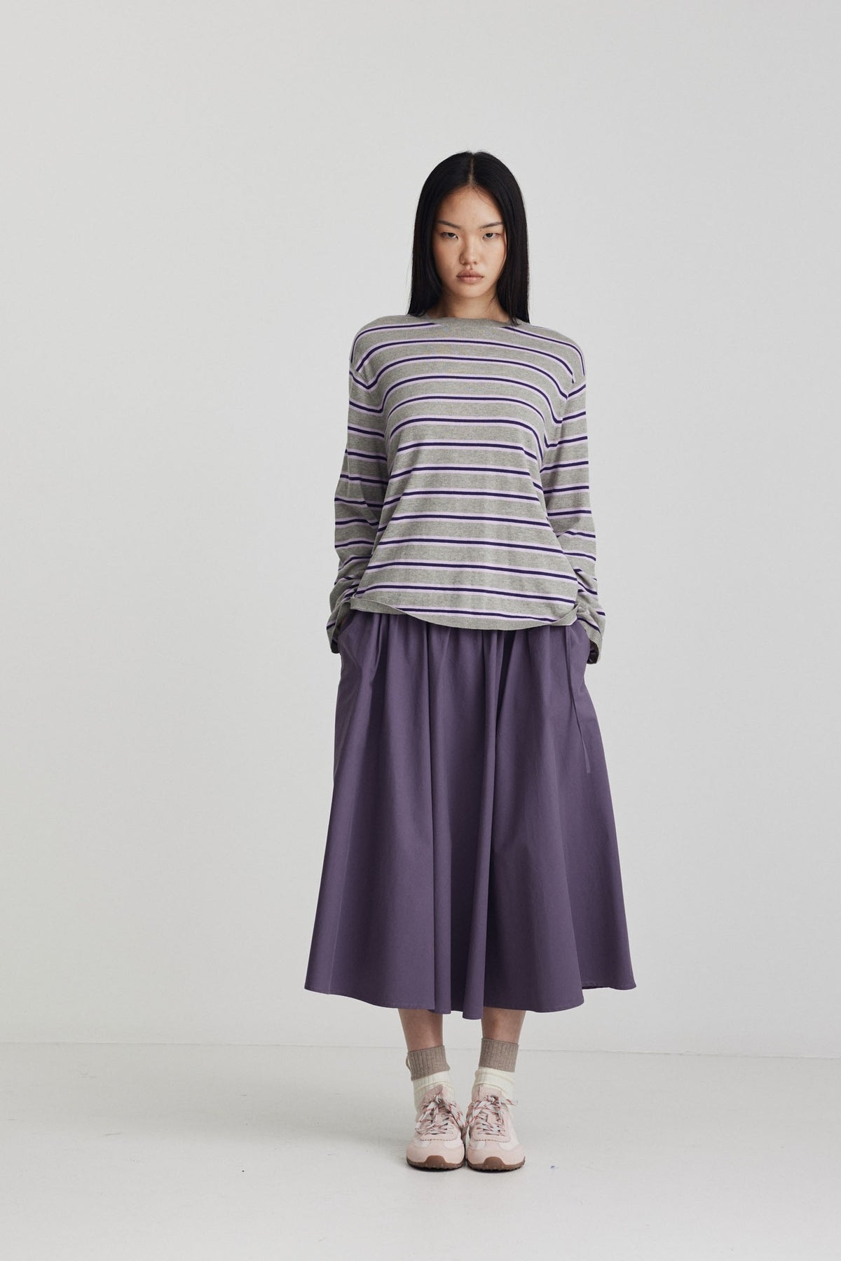 Ricochet Flip Long Sleeve Knit Top
