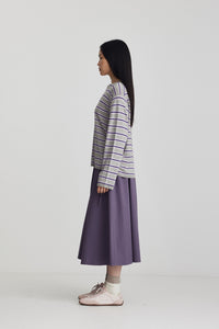 Ricochet Flip Long Sleeve Knit Top
