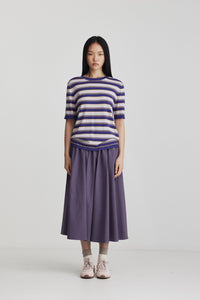Ricochet Micha Skirt Black Grape