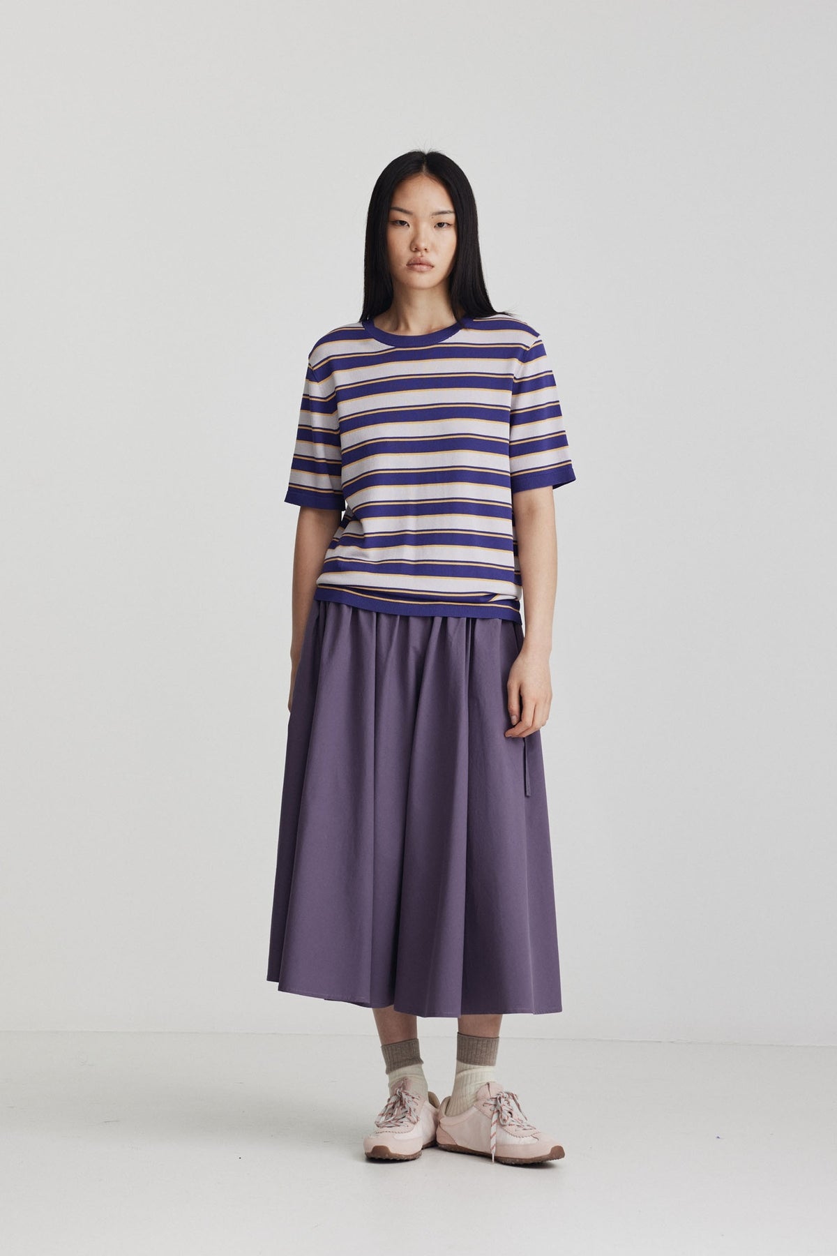 Ricochet Micha Skirt Black Grape