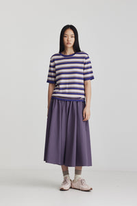 Ricochet Micha Skirt Black Grape