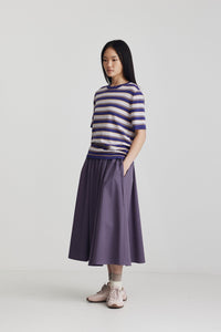 Ricochet Micha Skirt Black Grape