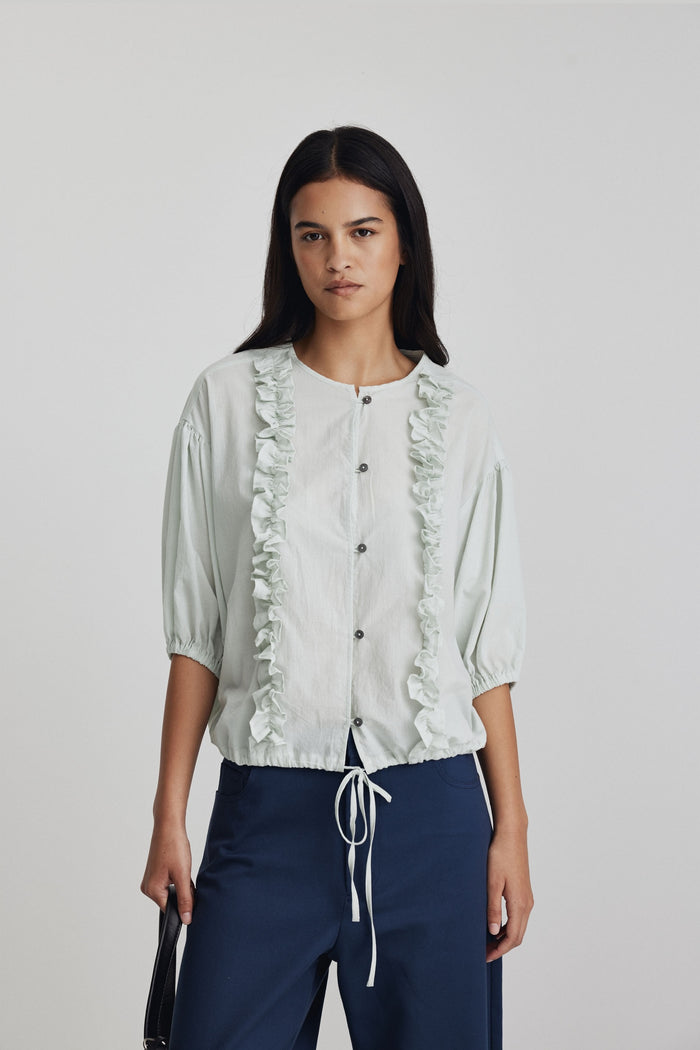 Ricochet Freida Ruffle Top