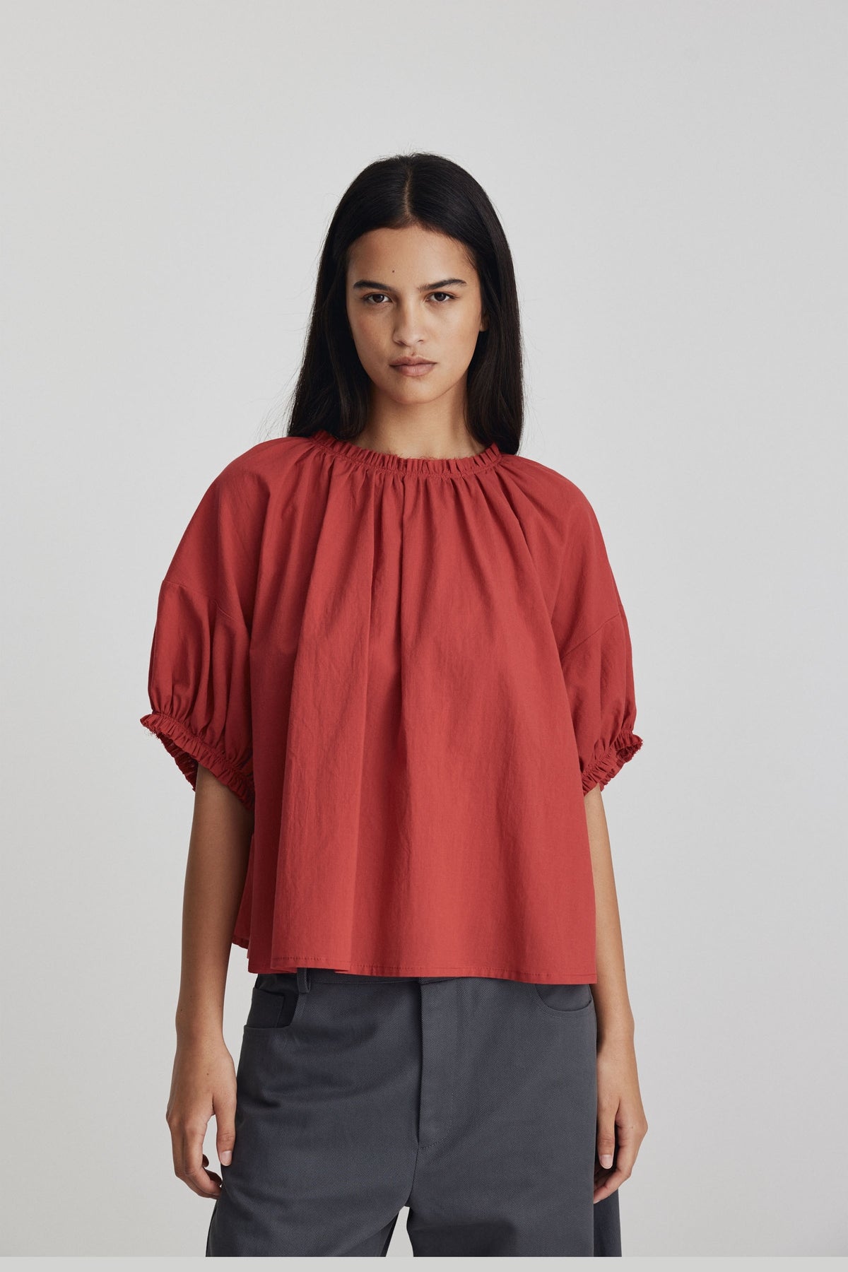 Ricochet Tomas Top Berry Red