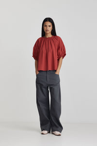 Ricochet Tomas Top Berry Red