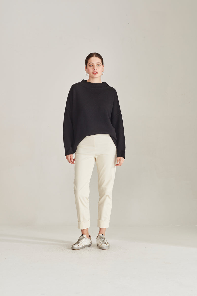 Sills Cuffed Cord Hepburn Ivory