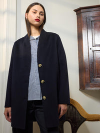 Sills Mimco Coat French Navy
