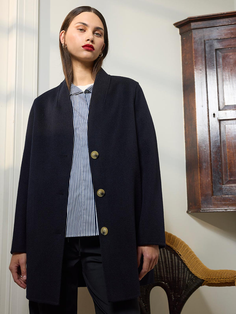 Sills Mimco Coat French Navy