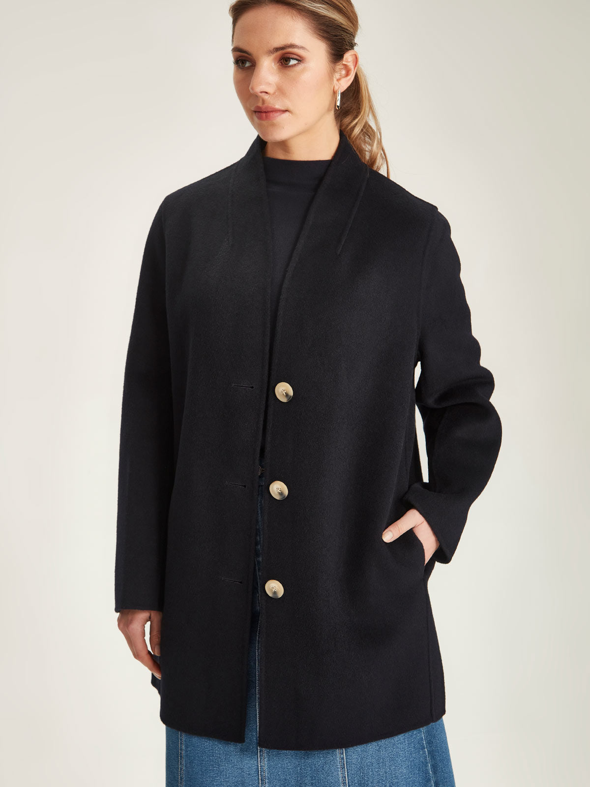 Sills Mimco Coat French Navy
