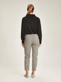 Sills Acorn Check Cuffed Hepburn