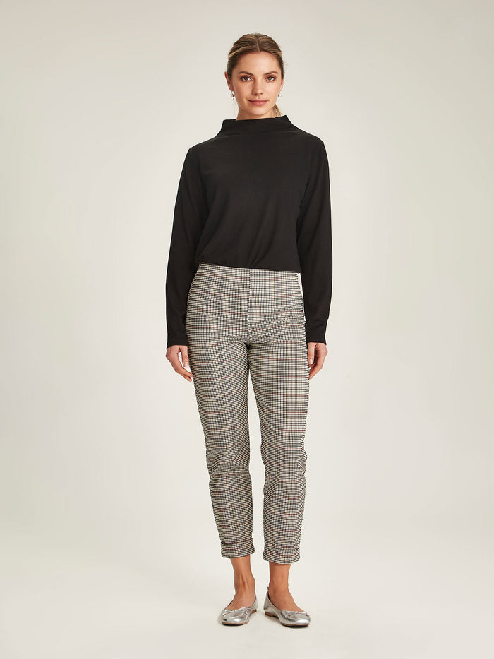 Sills Acorn Check Cuffed Hepburn