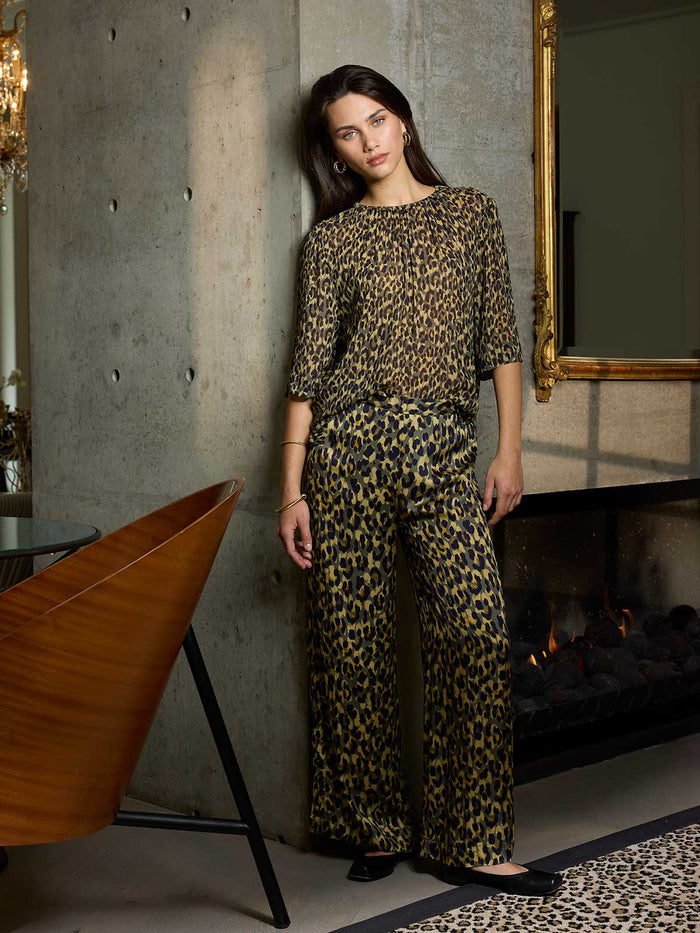 Sills Gisele Leopard Blouse