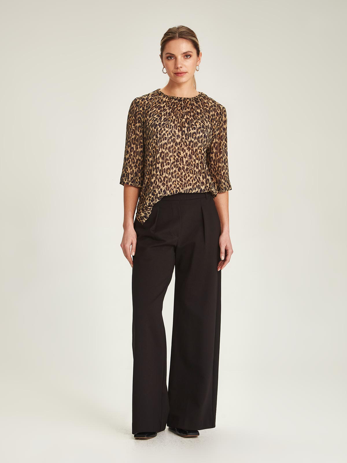 Sills Gisele Leopard Blouse