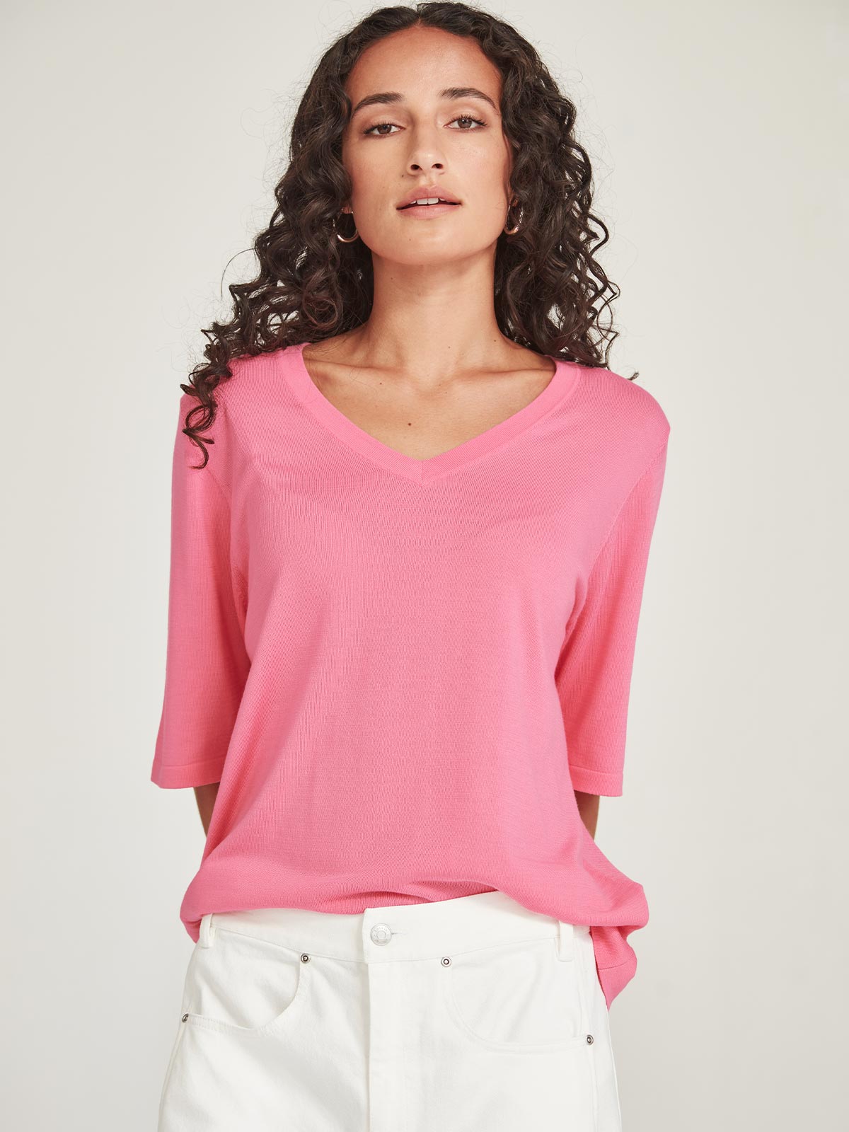 Sills Vera V Knit Tee