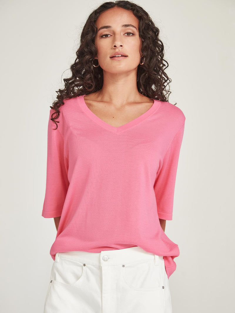 Sills Vera V Knit Tee