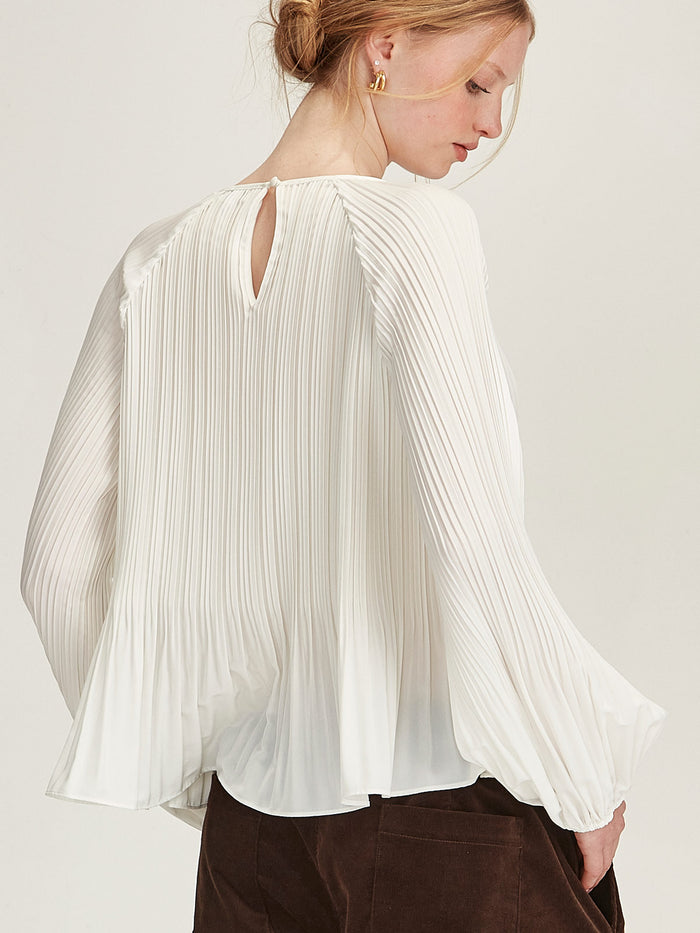 Sills Sumi Pleat Top