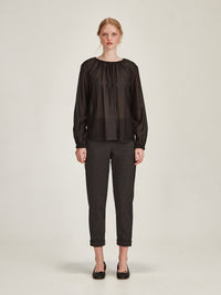 Sills Charcoal Check Hepburn Pant