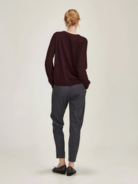 Sills Blue Check Jogger