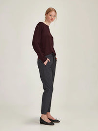 Sills Blue Check Jogger