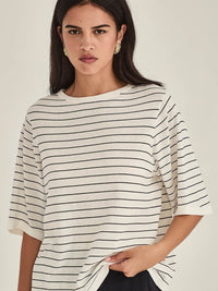 Sills Sumire Striped Boxy Tee