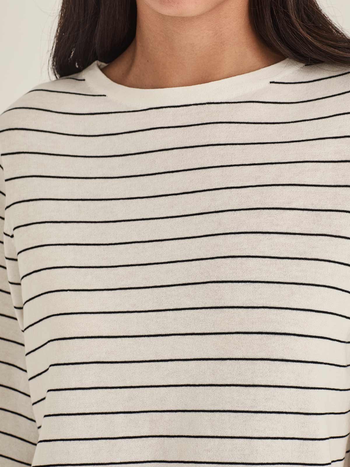 Sills Sumire Striped Boxy Tee