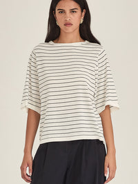 Sills Sumire Striped Boxy Tee