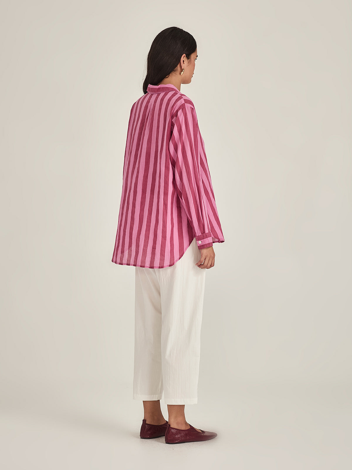 Caroline Sills Positano Stripe Shirt
