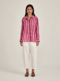 Caroline Sills Positano Stripe Shirt