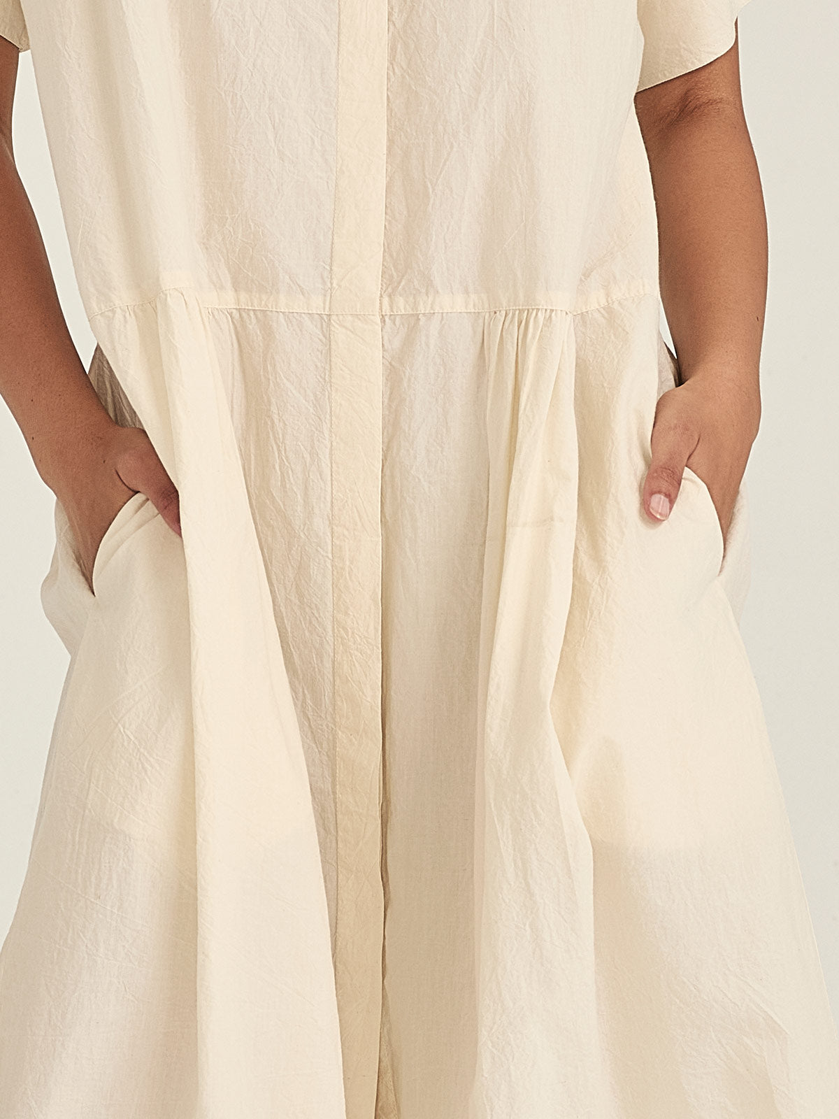 Sills Meadow Dress Chalk