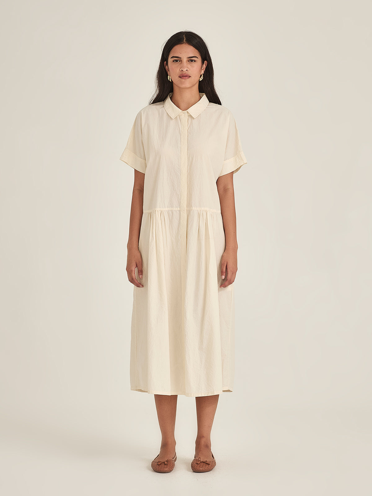 Sills Meadow Dress Chalk