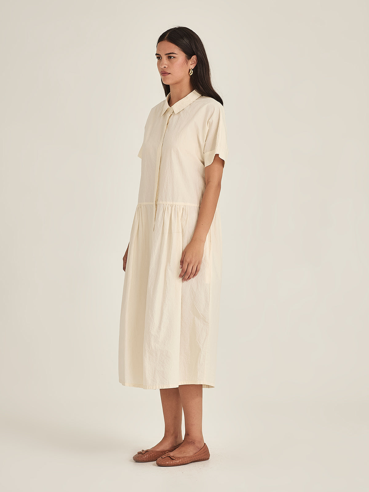 Sills Meadow Dress Chalk
