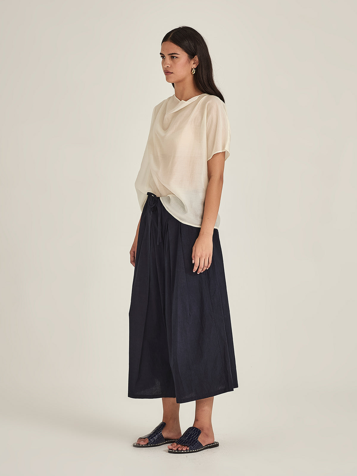 Sills Asha Flare Pant French Navy
