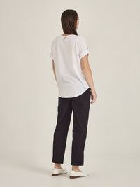 Sills Audrey Cigarette Pant Navy