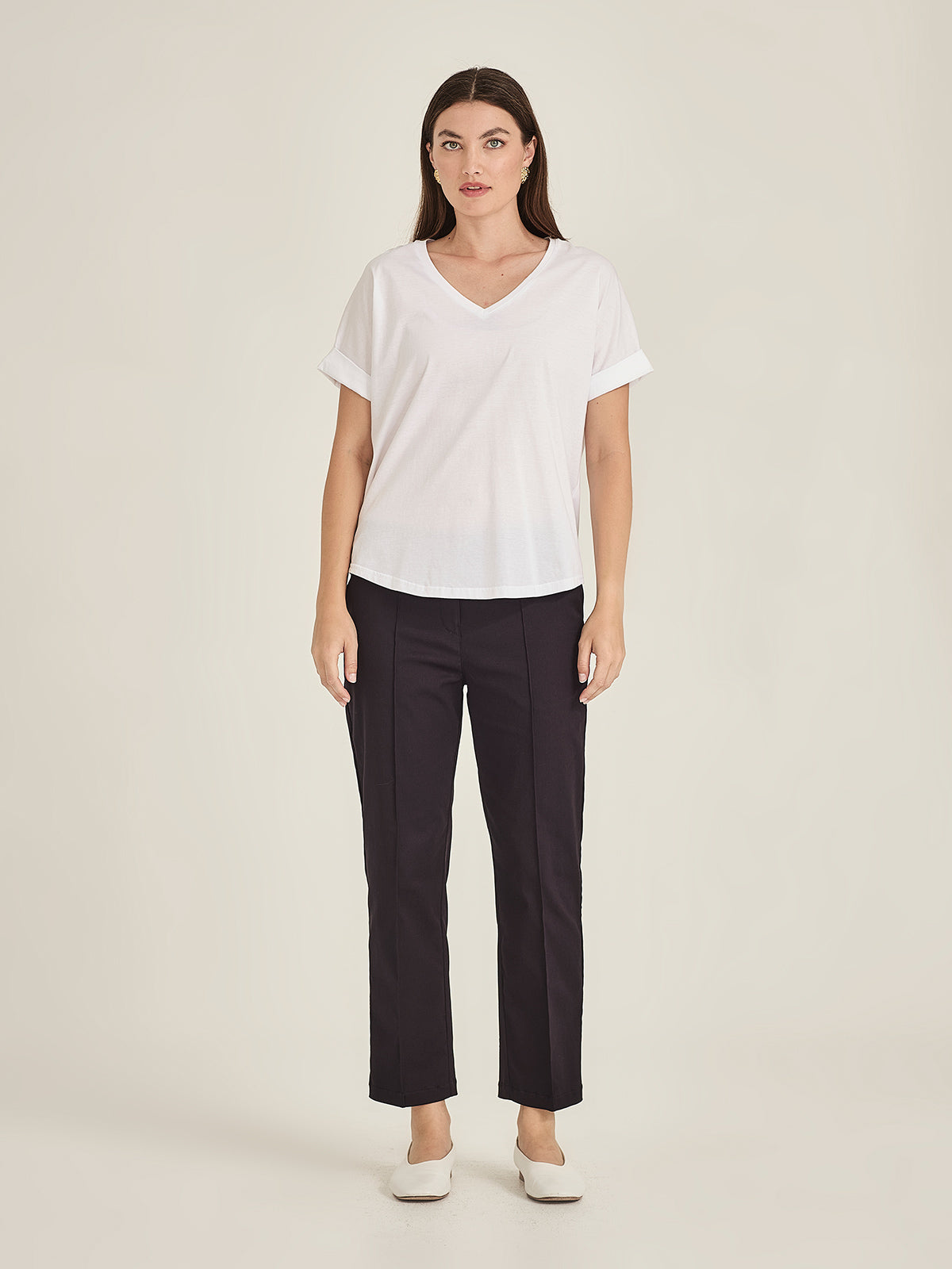 Sills Audrey Cigarette Pant Navy