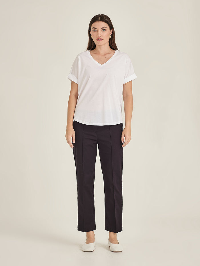 Sills Audrey Cigarette Pant Navy