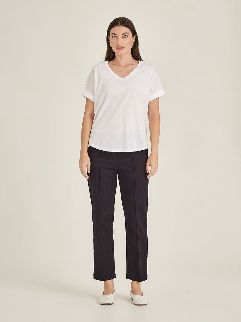 Sills Audrey Cigarette Pant Navy