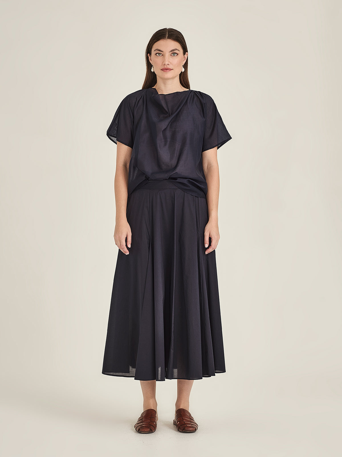 Sills Zaiya Skirt Navy