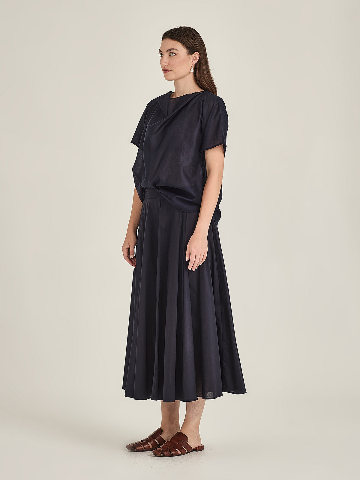 Sills Zaiya Skirt Navy