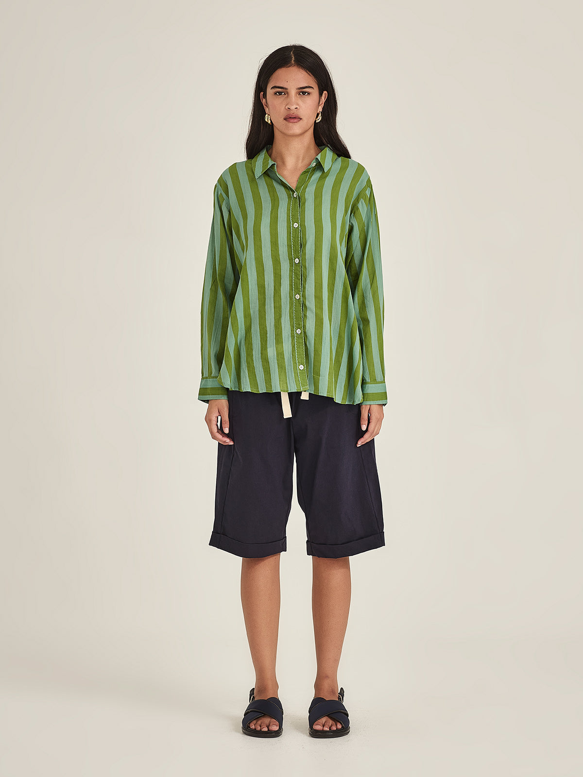 Caroline Sills Macy Shorts Navy
