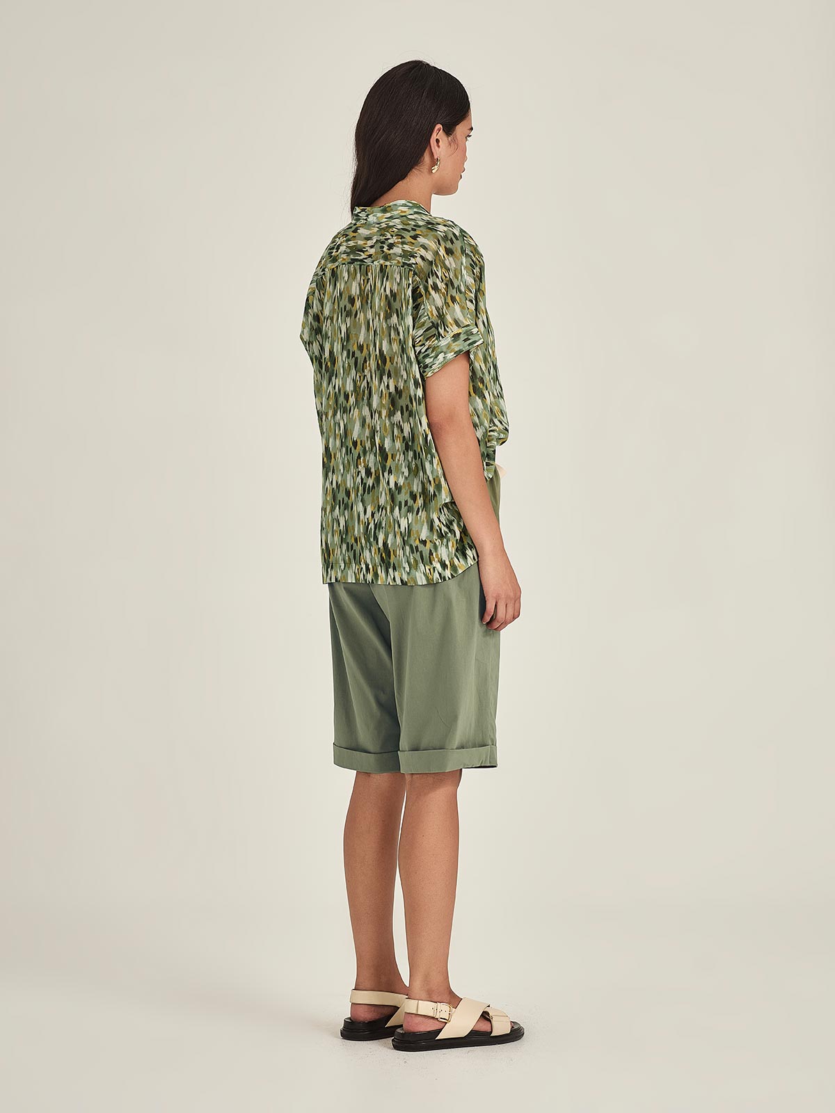 Caroline Sills Helene Print Top