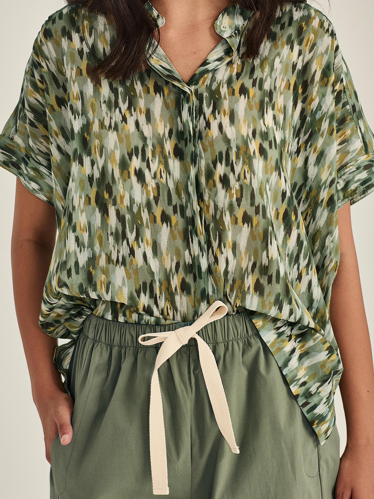 Caroline Sills Helene Print Top