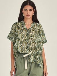 Caroline Sills Helene Print Top