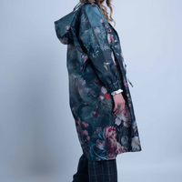 Sheryl May Sky Garden Raincoat