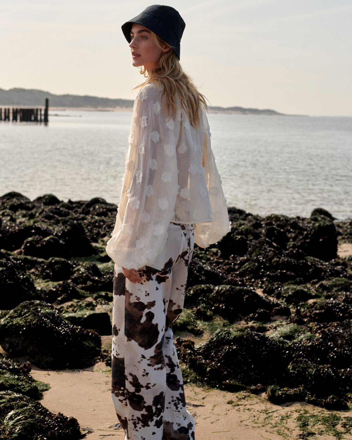 Summum 3D Blouse Ivory