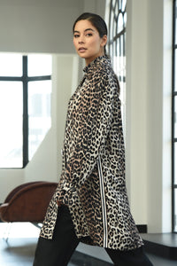 Trelise Cooper Make Your Mark Jacket Leopard Print