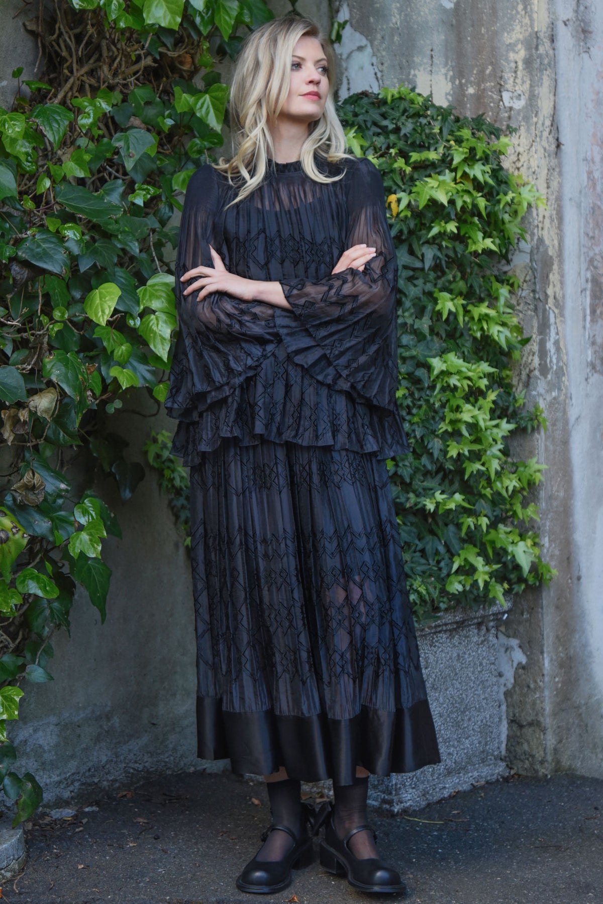 Trelise Cooper How Pleat is your Love Skirt